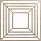 Ekena Millwork Raven Wood Fretwork Pierced Ceiling Medallion, Red Oak, 24"OD x 8 3/4"ID x 3/8"T CMWP24X24X0375RARO - alternate 1